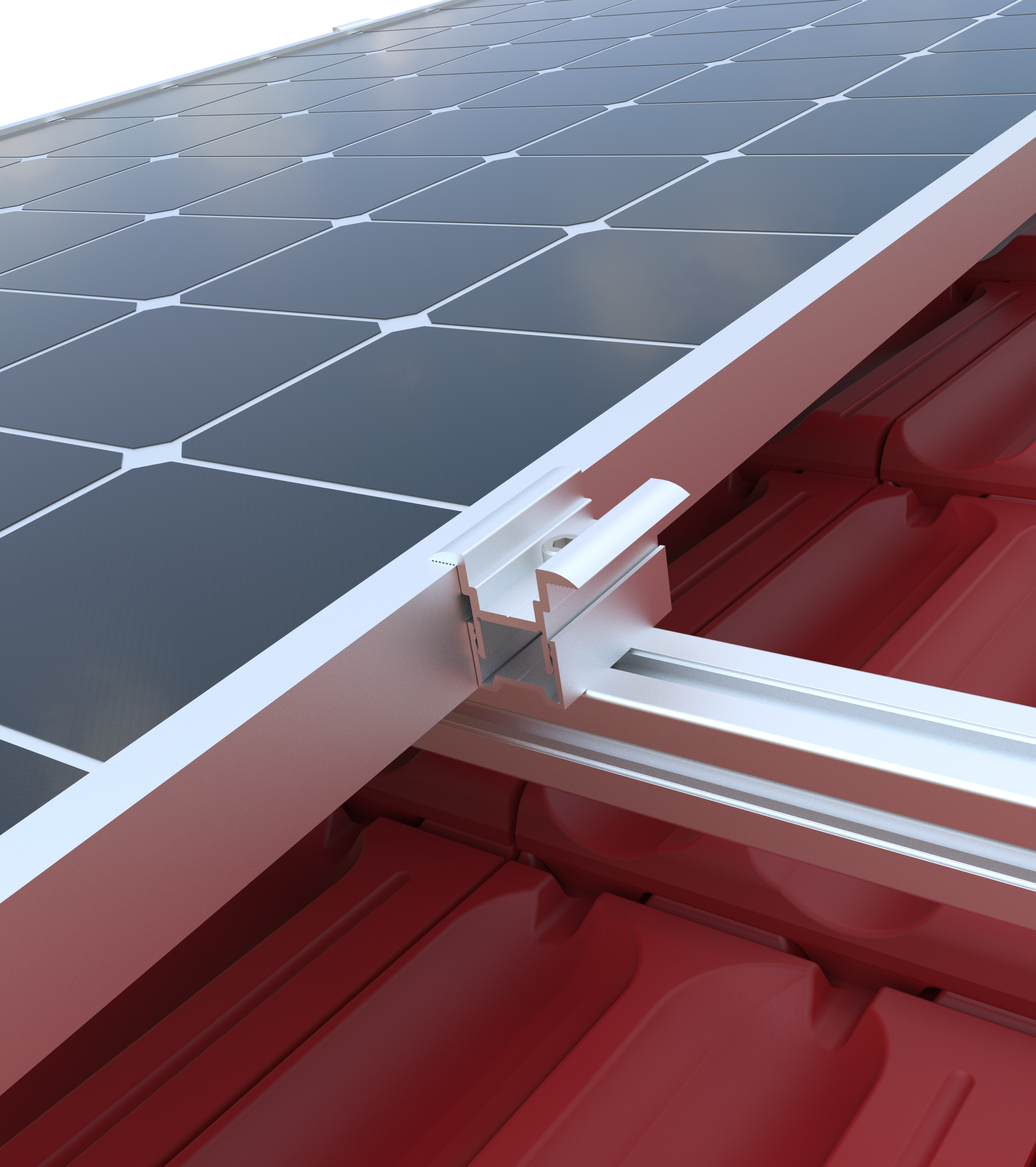 Solar  Kiremit Çatı- Sigma Profil Bağlantı