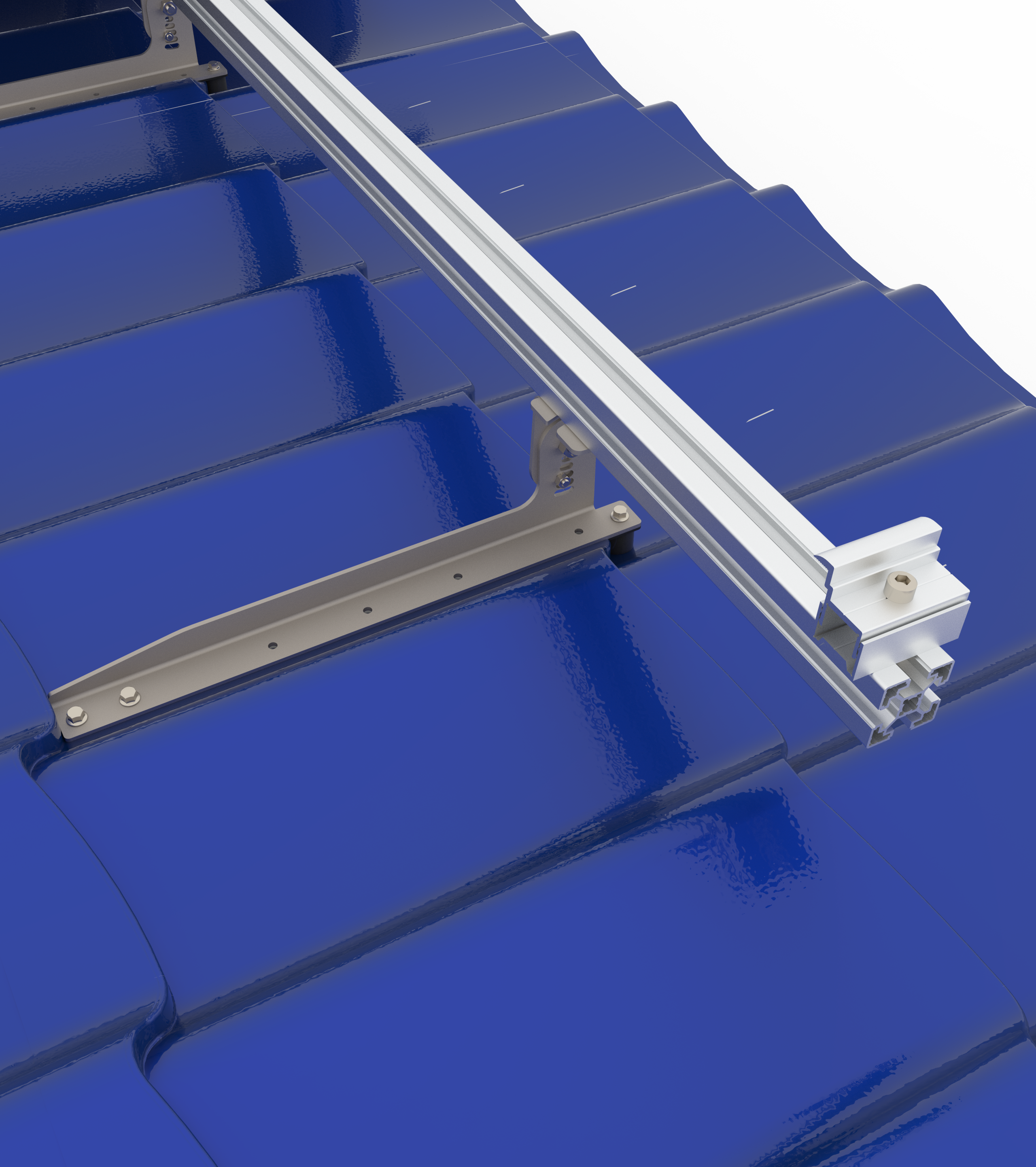 Solar  Metal kiremit Çatı Bağlantı