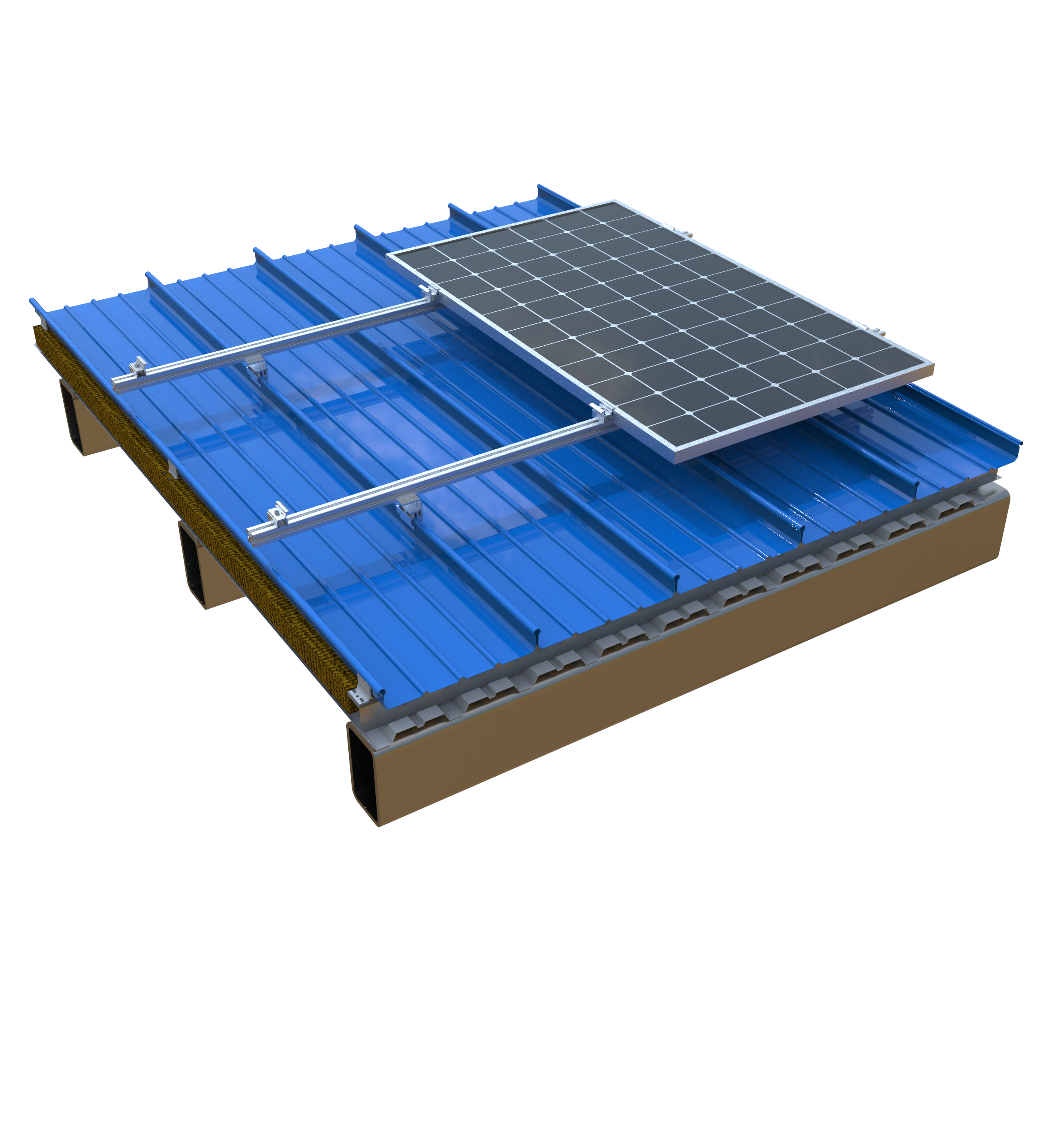 Solar Kilit Geçme Çatı Sigma Profil Bağlantı